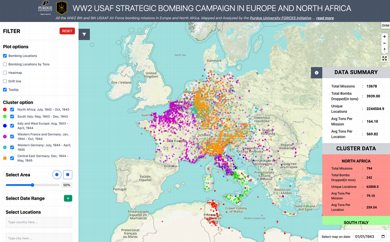 USAAF WWII Strategic Bombing Campaign Explorer Site